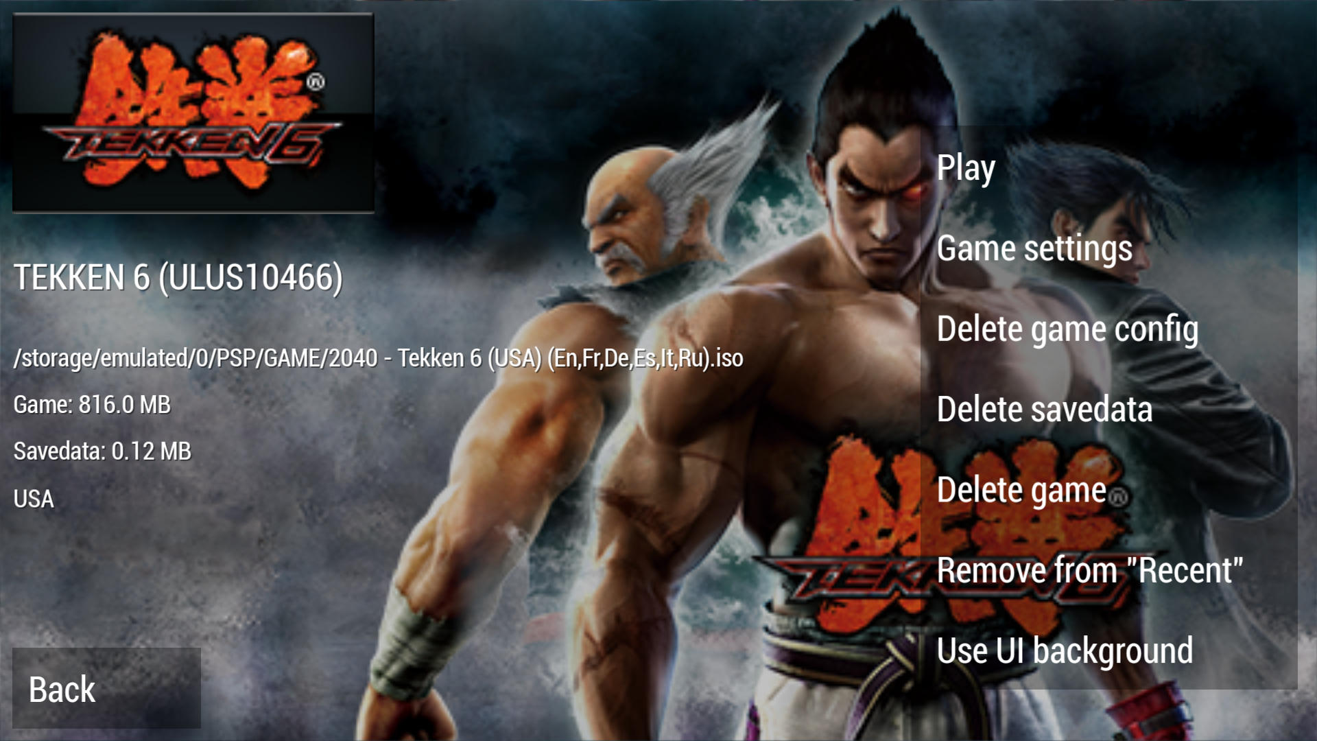 How To Download Tekken 6 For Ppsspp Emulator Pc